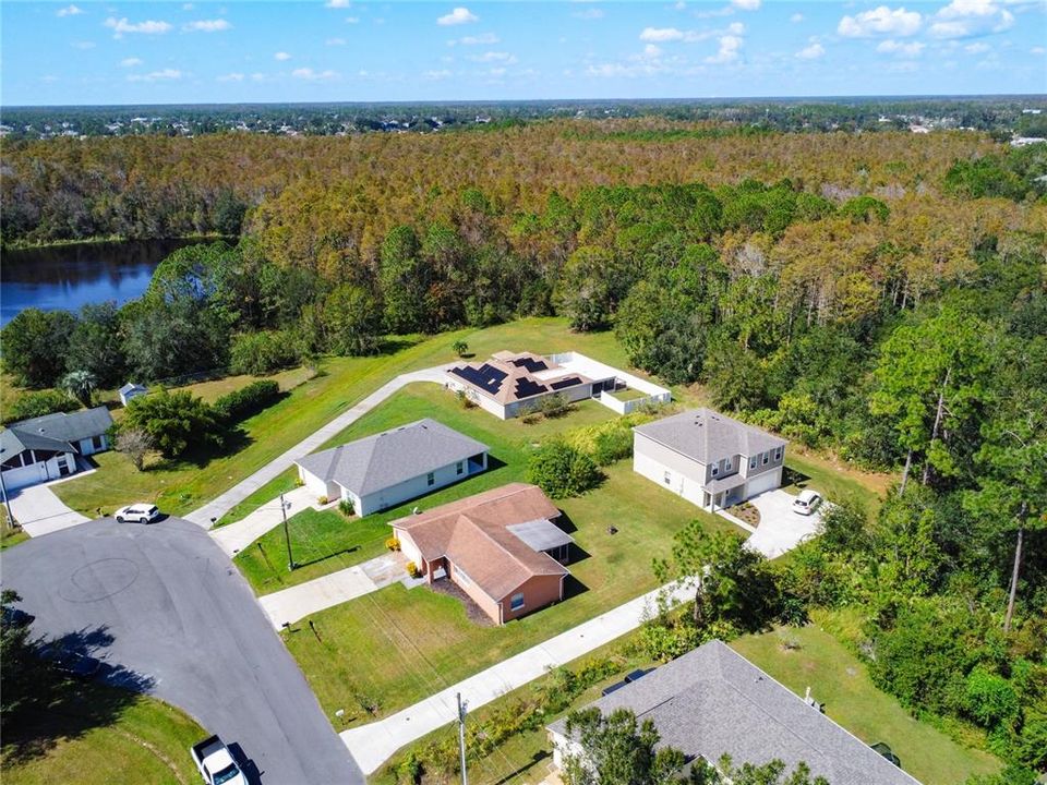 Aerial Looking West