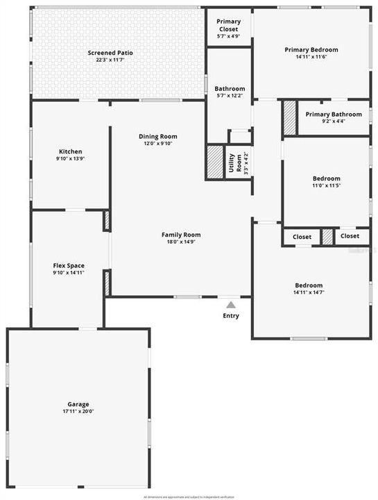 На продажу: $529,900 (3 спален, 2 ванн, 1584 Квадратных фут)