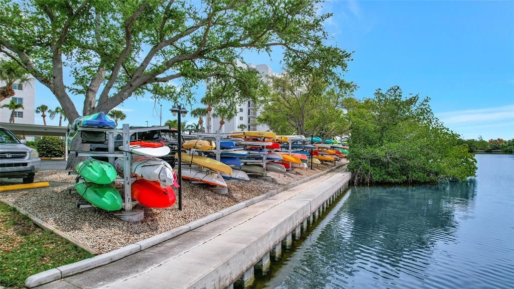 Kayak Storage & Launch