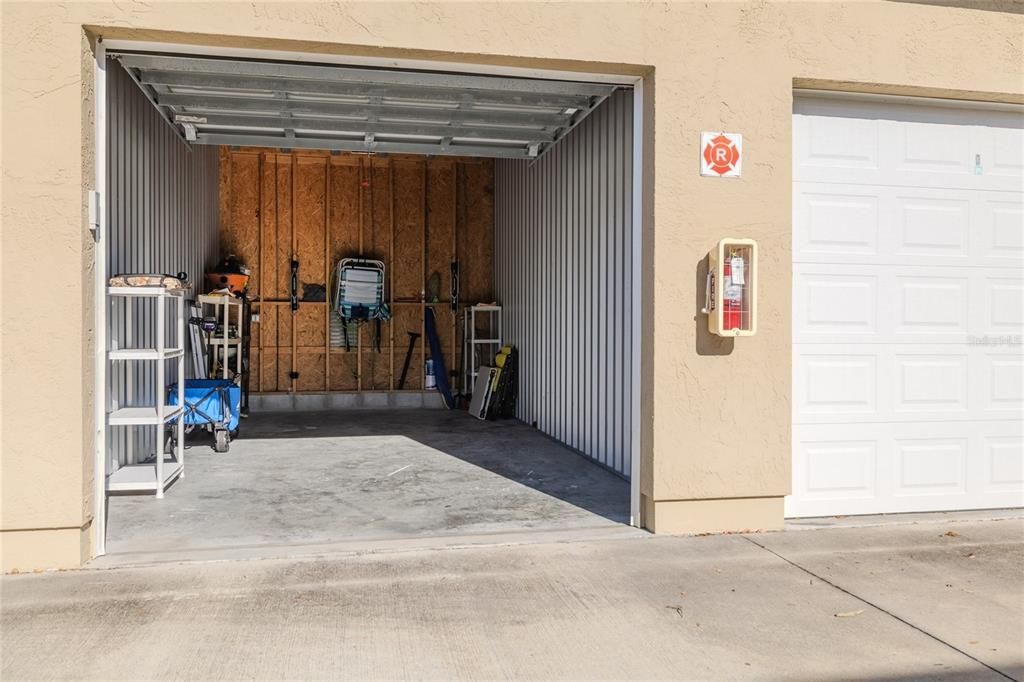 Deeded 10 X 22 Garage