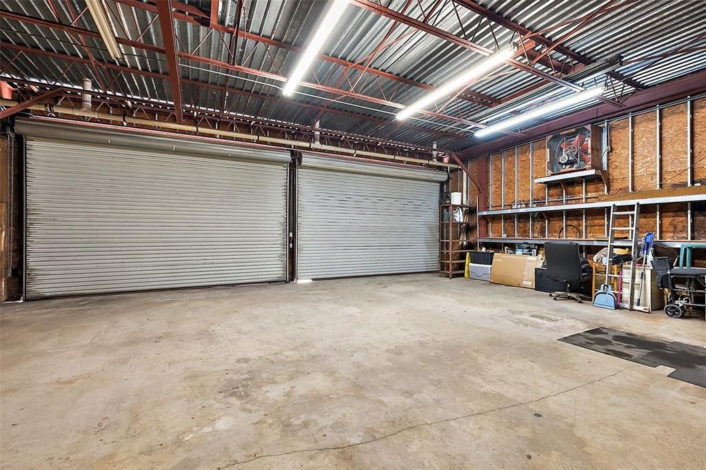 Workshop style Garage