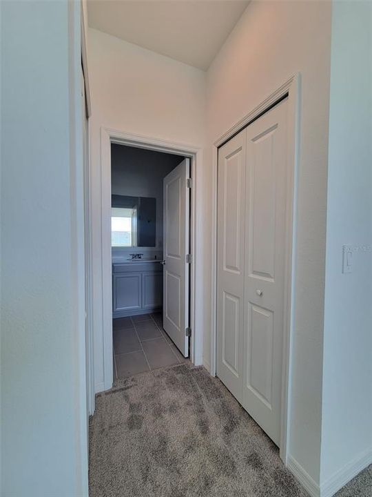 Master Bedroom to Walking Closet and Master Bath