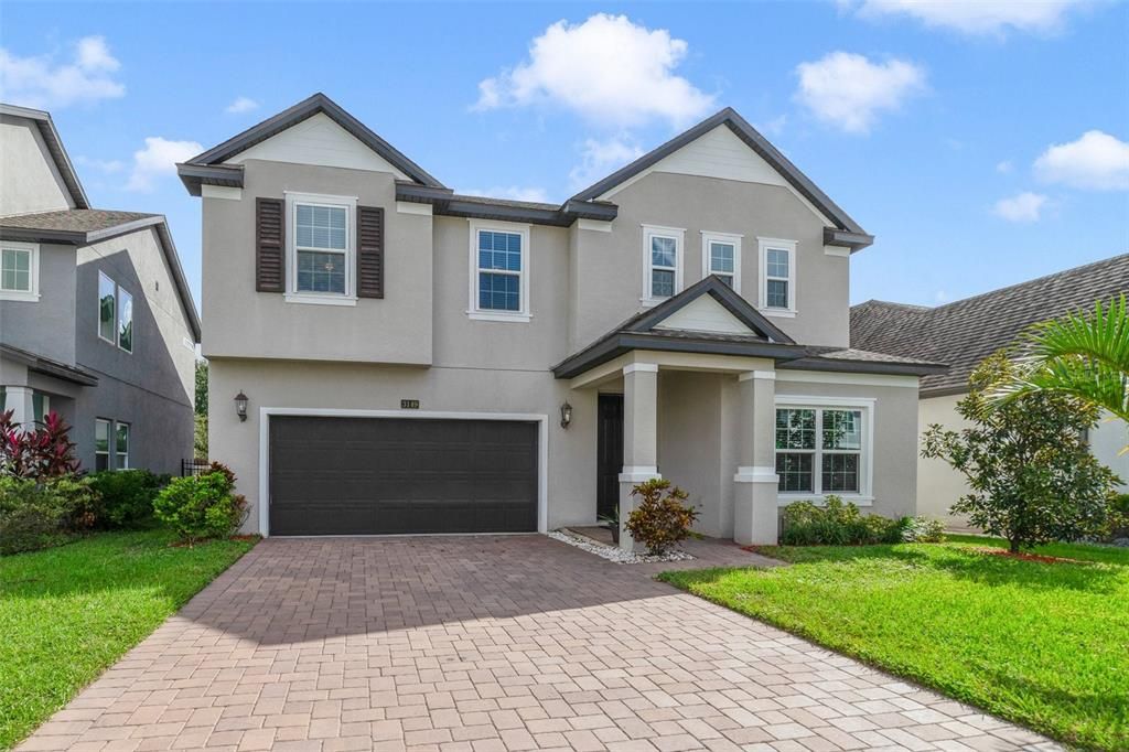 A CUL-DE-SAC street is where you will find this gorgeous two-story POOL HOME, built in 2018, it features 5-bedrooms, 3-full baths, a home chef’s DREAM KITCHEN, plus a FLEX/OFFICE and massive LOFT/BONUS at the top of the stairs!