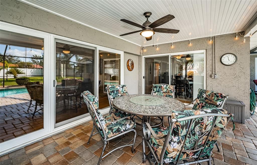 Pool Access from the Living Room, Dining Room, In-Law Suite and Primary Bath