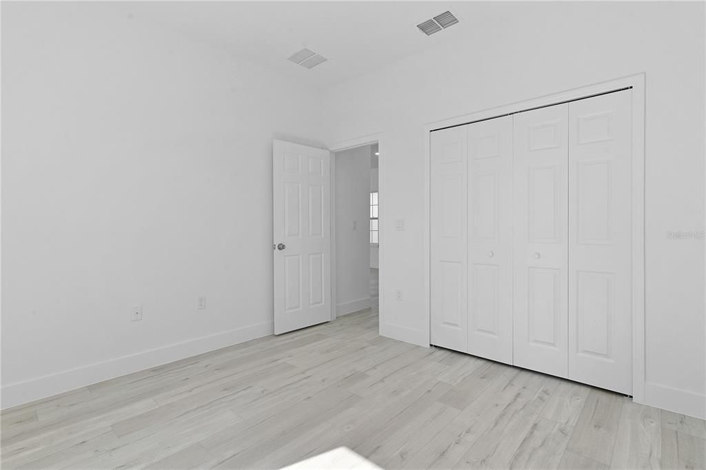 Closet and bedroom 2 doorway