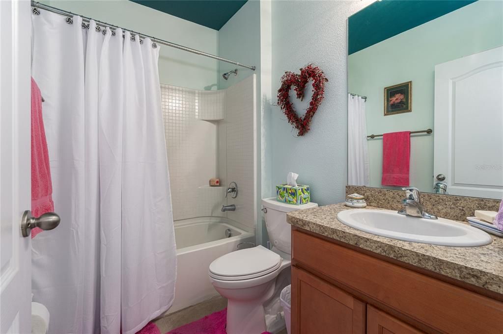 Guest Bath w/Shower & Tub Combination