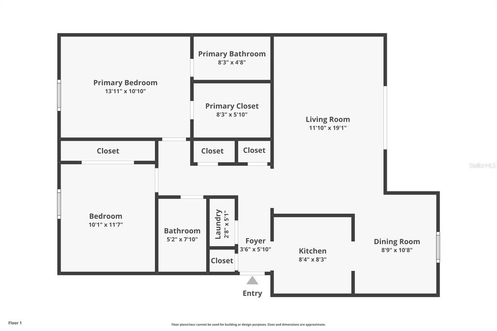 For Sale: $210,000 (2 beds, 2 baths, 927 Square Feet)