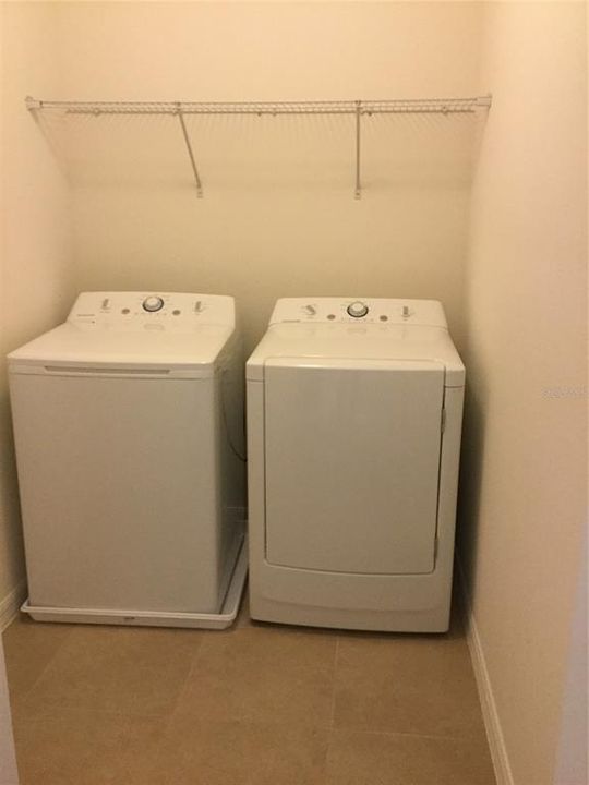 Laundry closet