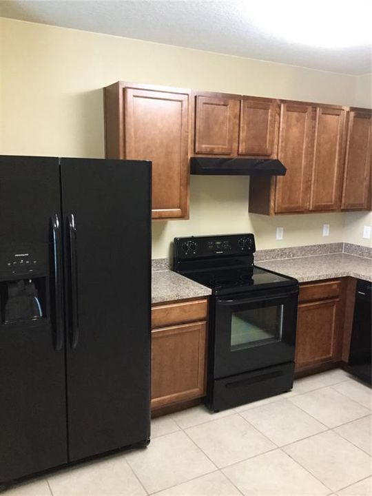 Large Kitchen, all tiled downstairs