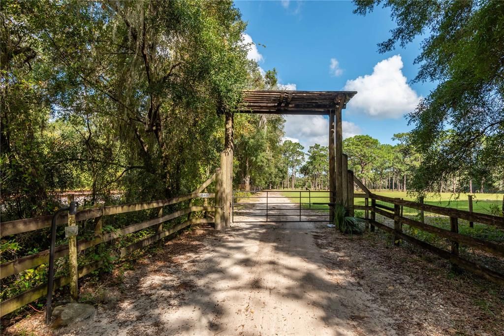 Gated Entrance