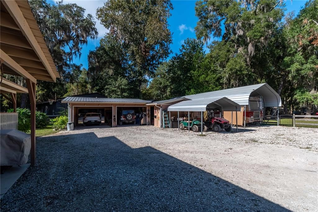 Detached 2 car garage with office