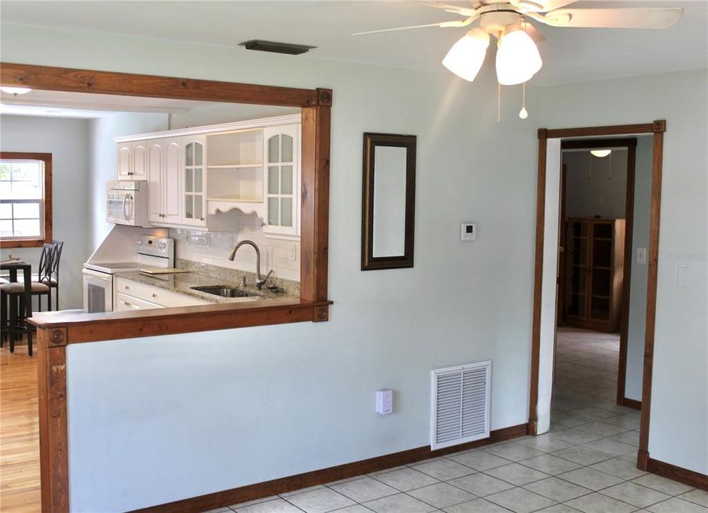 Living Room overlooking kitchen