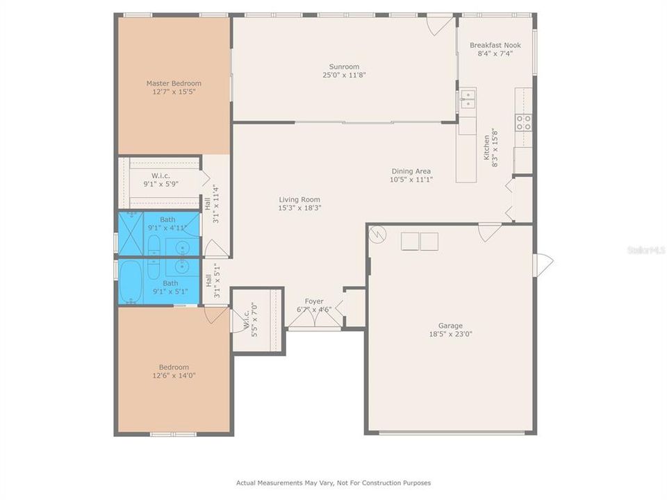 For Sale: $293,500 (2 beds, 2 baths, 1674 Square Feet)