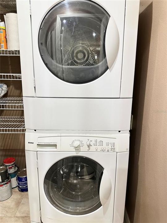 Laundry closet