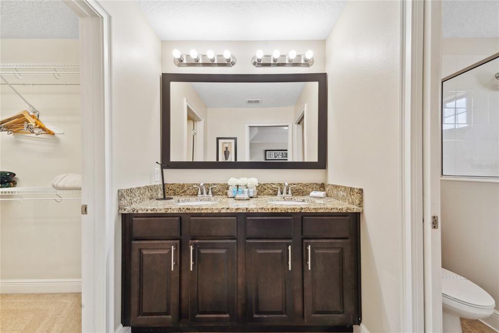 Upstairs Master bath