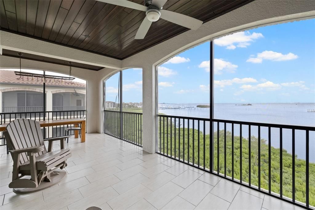 Wraparound Balcony with views