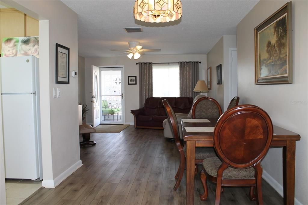 Dining Area viewed from Florida Rm