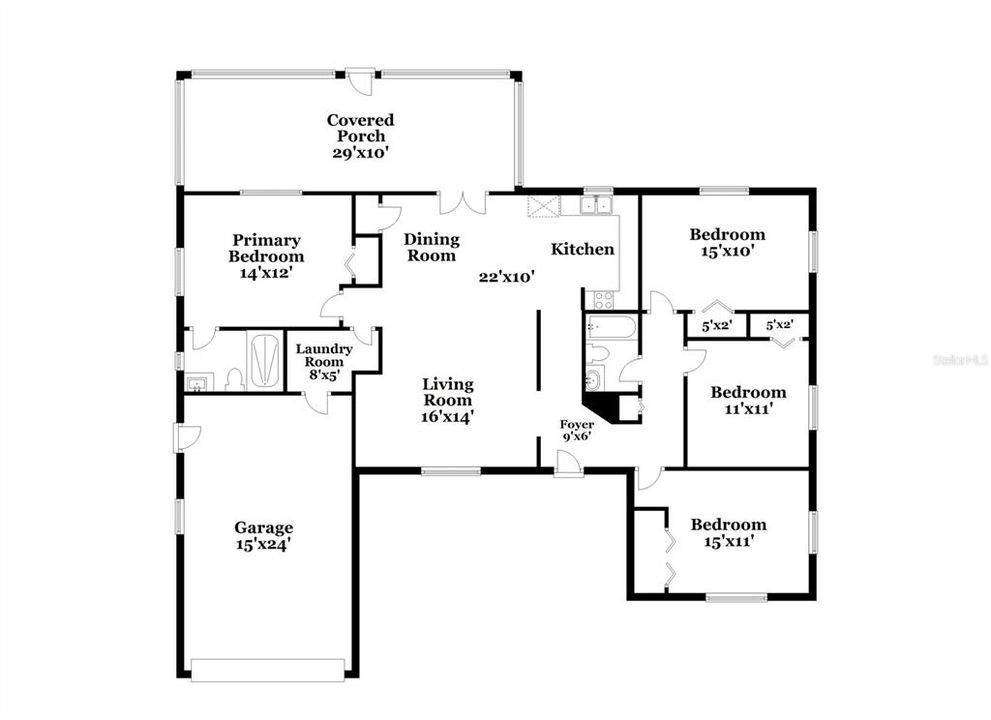 For Rent: $2,235 (4 beds, 2 baths, 1427 Square Feet)