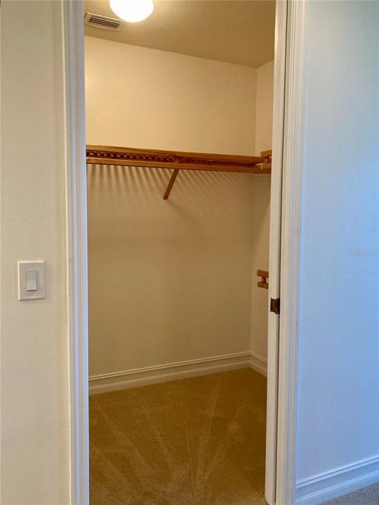 Primary bedroom, 1st closet