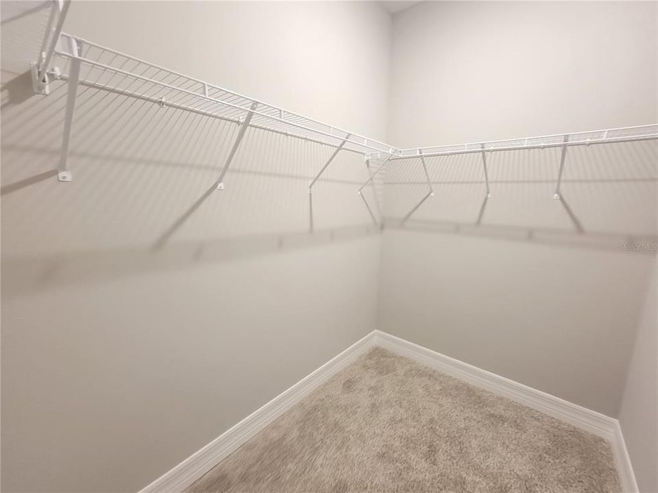 LARGE WALK-IN CLOSETS