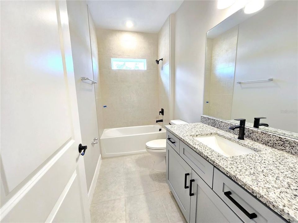 SECOND BATHROOM WITH GRANITE