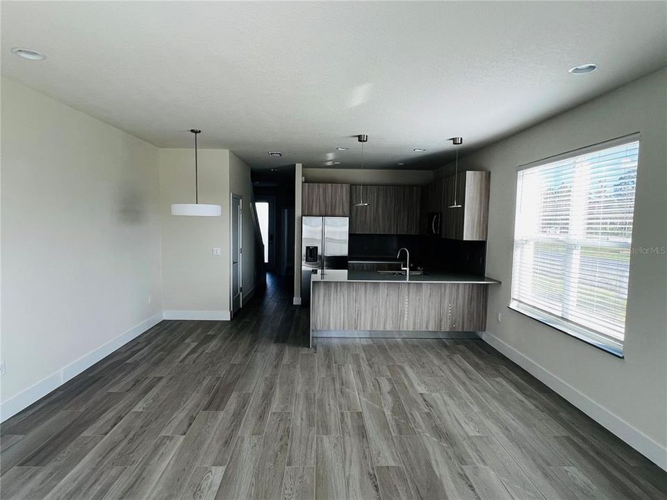 KITCHEN/LIVING /DINING AREA