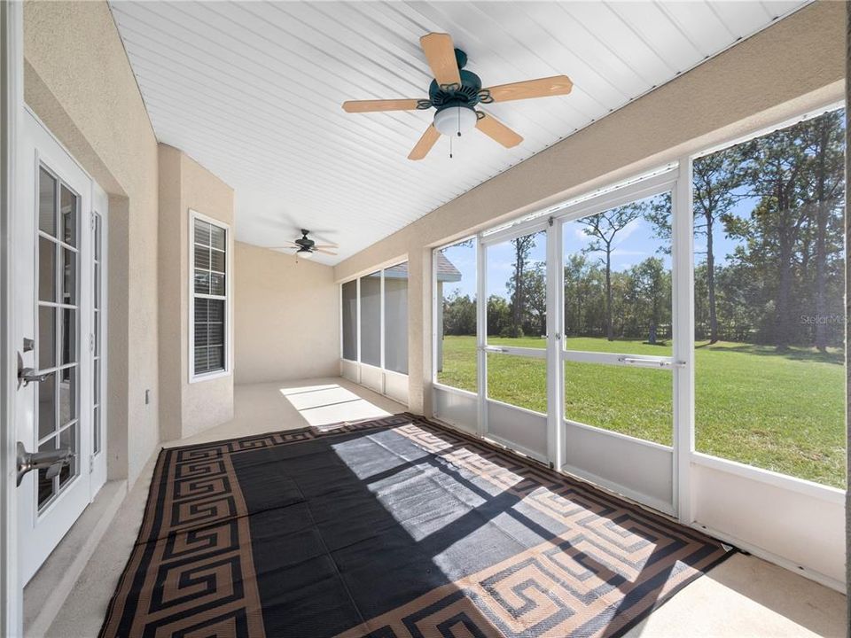 rear screened porch