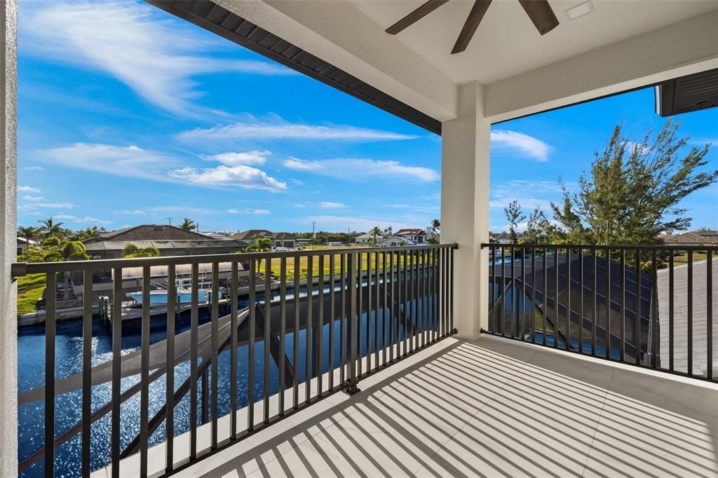 2nd story balcony view