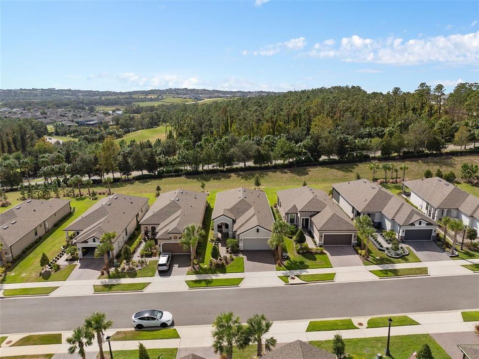 Overhead View of the Front