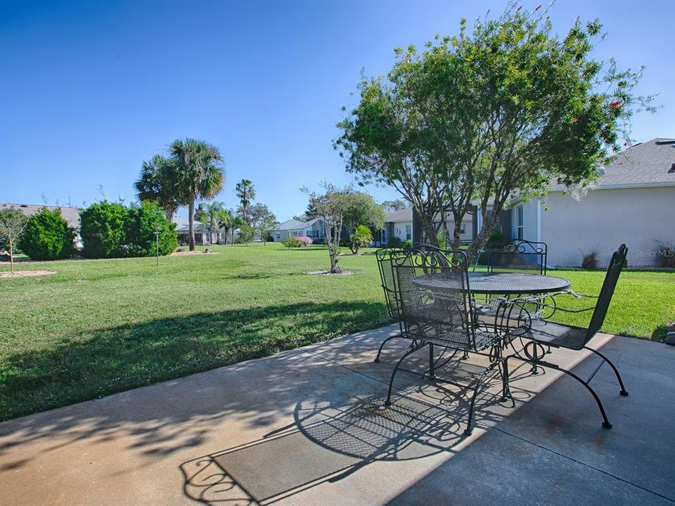 THE PATIO IS PERFECT FOR OUTSIDE GRILLING!