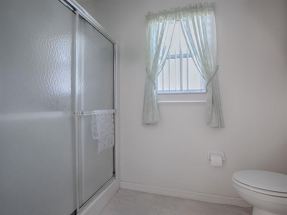 SPACIOUS WALK-IN SHOWER