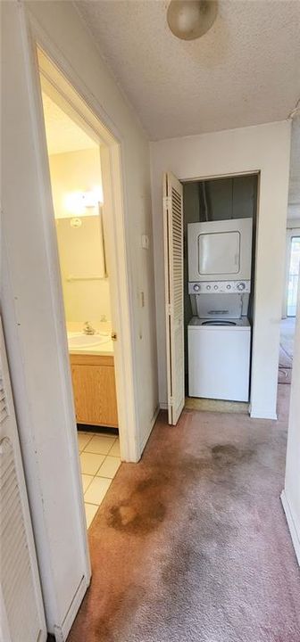 Laundry closet