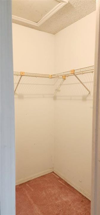 Primary Bedroom walkin closet