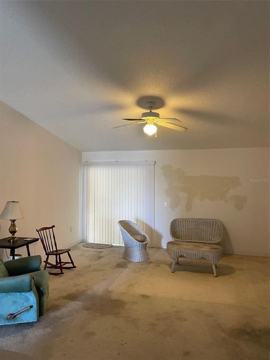 Family Room Vaulted ceiling