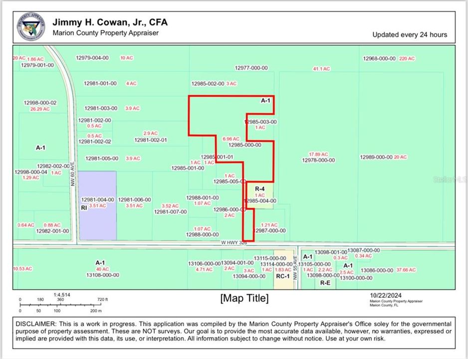 For Sale: $375,000 (6.96 acres)