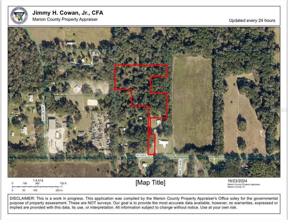 待售: $375,000 (6.96 acres)