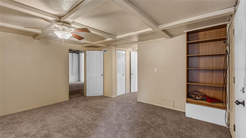 Downstairs living area