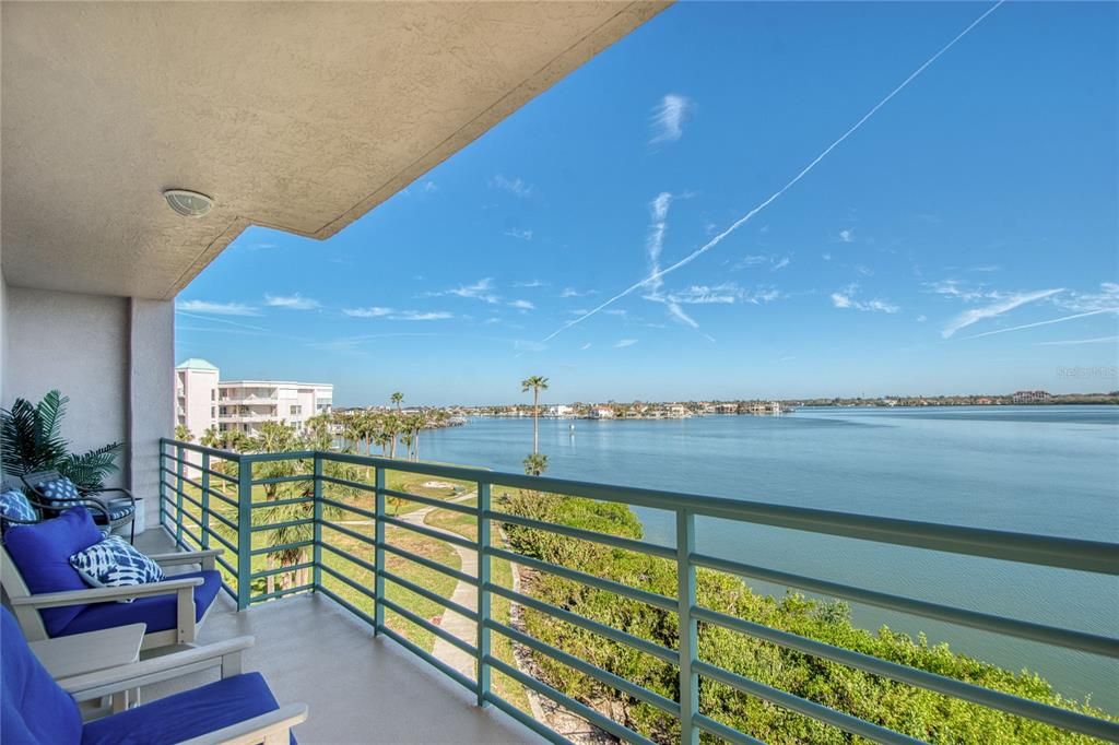 Balcony with views for relaxing