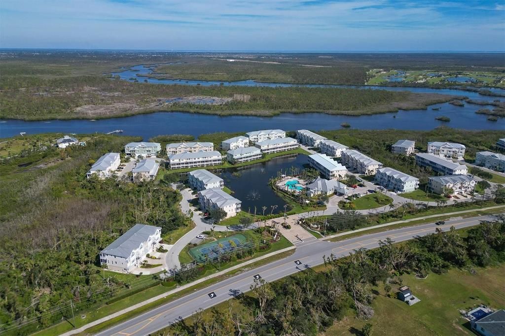 The Landings at Coral Creek is perfectly situated overlooking Coral Creek