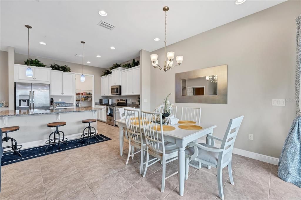 Dining area