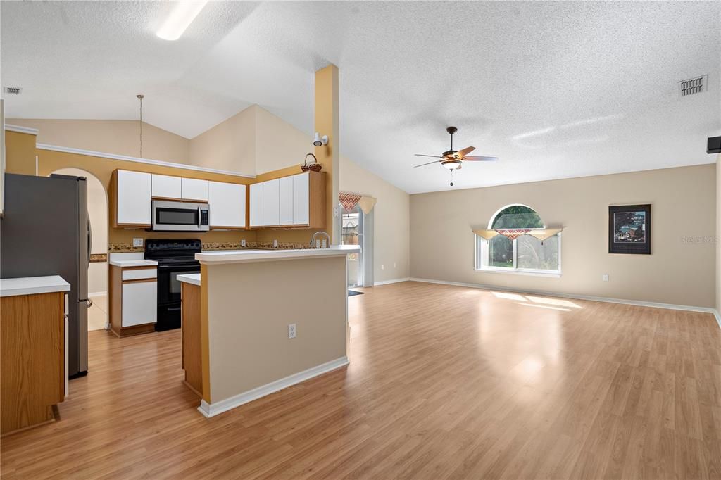 Family Room to Kitchen