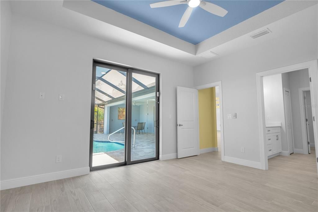 Main Bedroom w/ Custom Ceilings