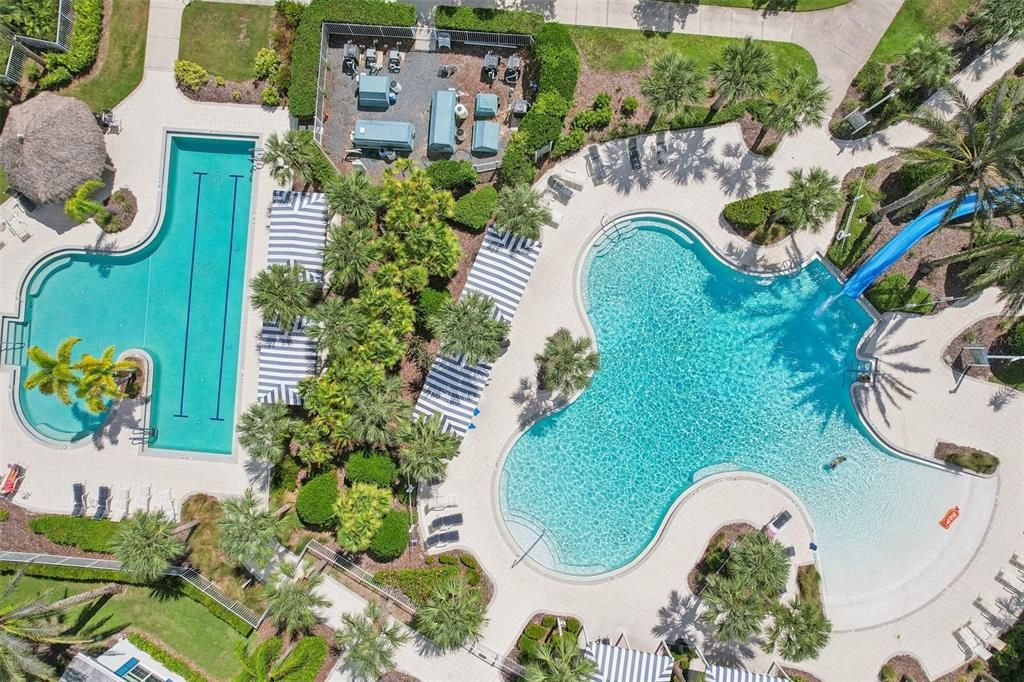 COMMUNITY POOL AERIAL