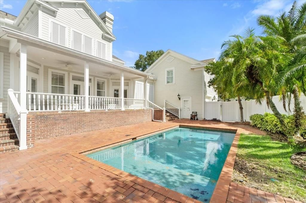 Back Covered Patio to Pool