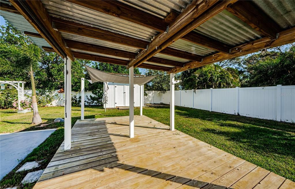 Poolside Deck