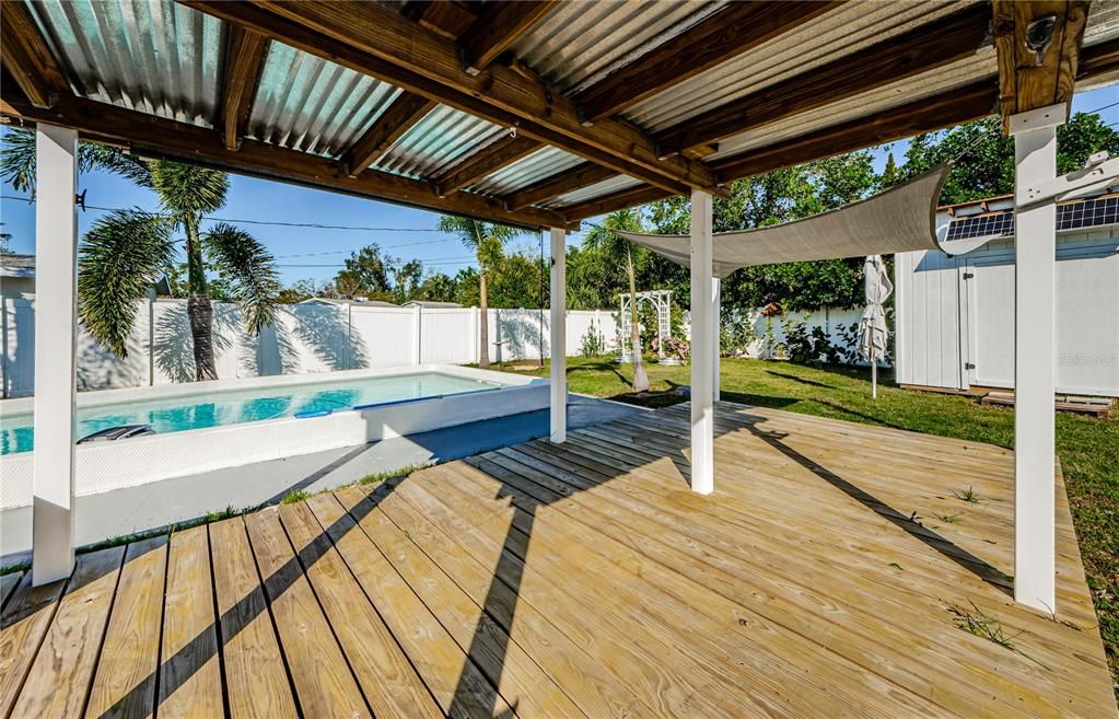 Poolside Deck