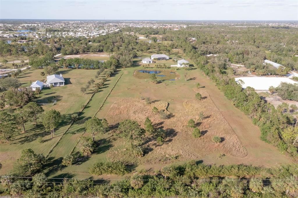 view from the back of the property