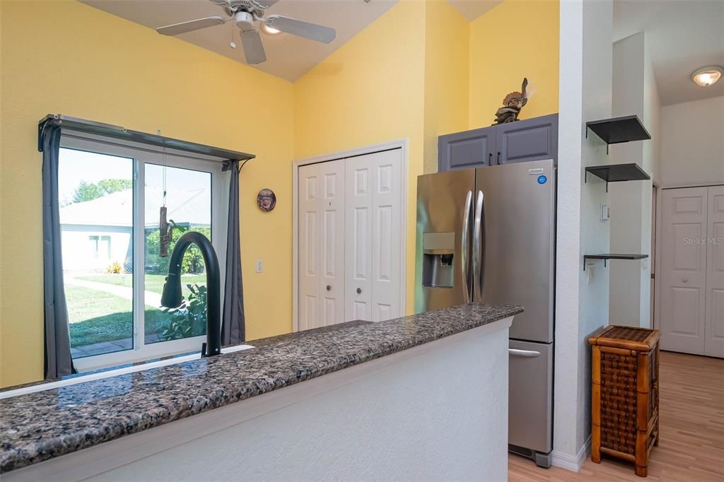 Cottage Kitchen and granite counters