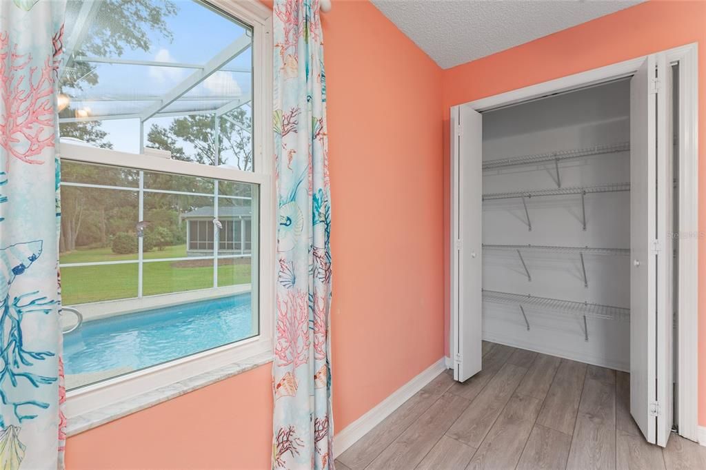 GUEST ROOM 1 VIEW TO POOL