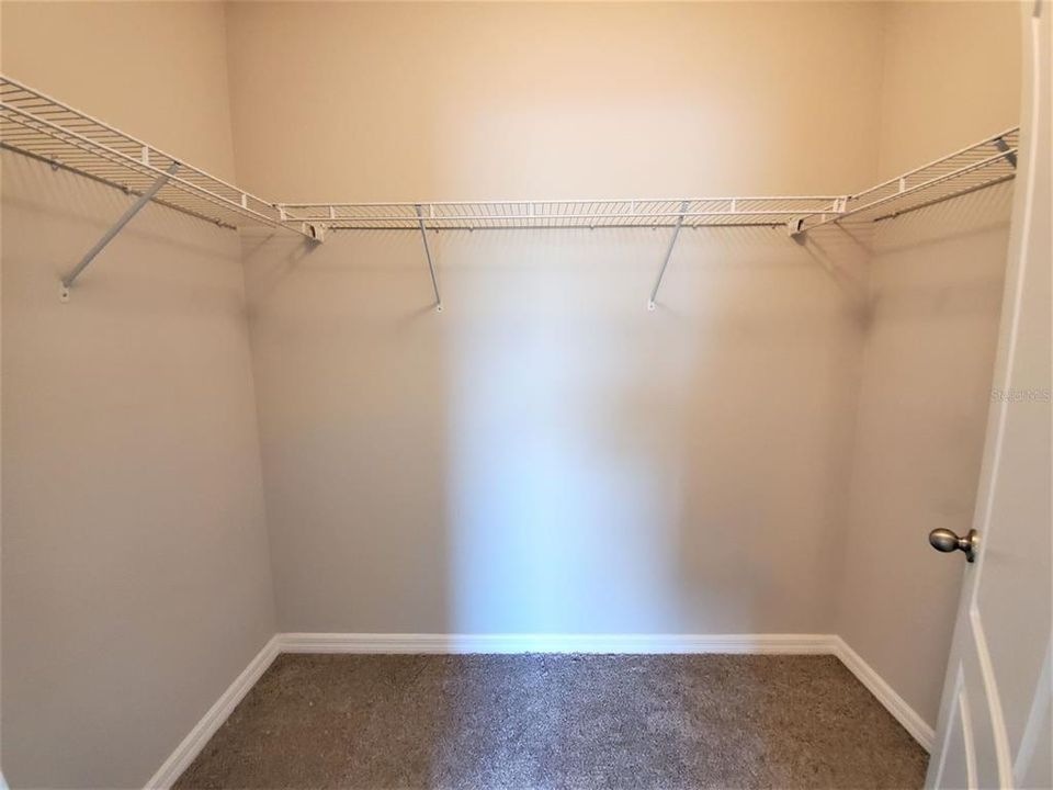 Primary closet